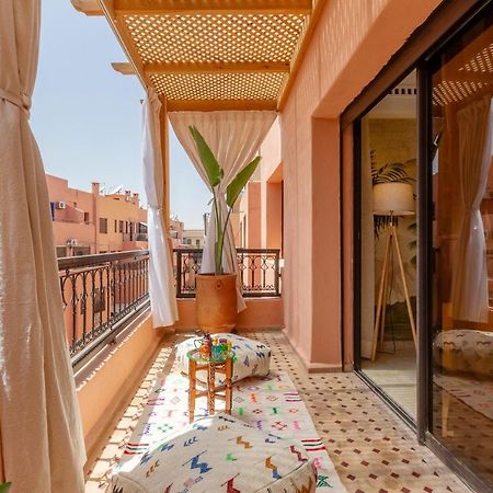 Le Palmier - Appartement Authentique A Gueliz Марракеш Экстерьер фото