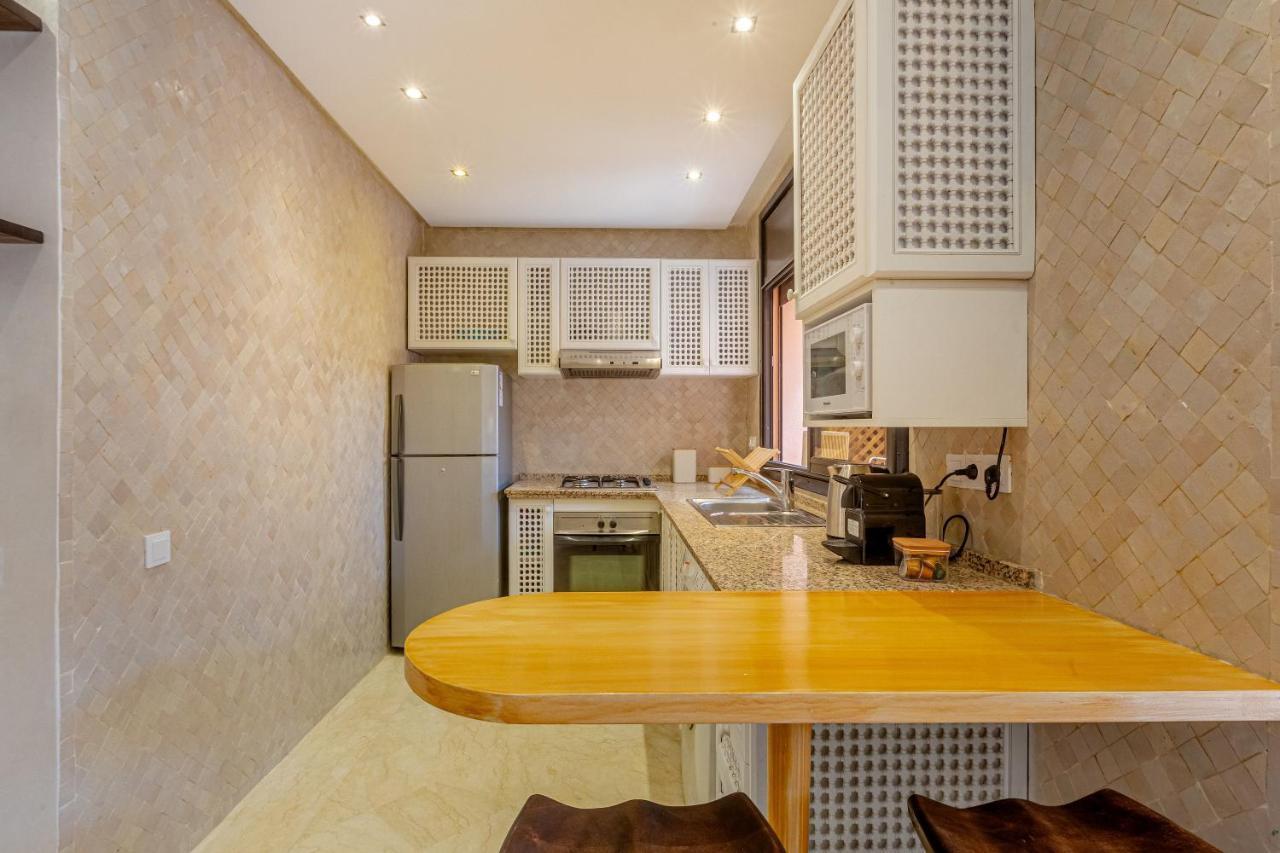 Le Palmier - Appartement Authentique A Gueliz Марракеш Экстерьер фото